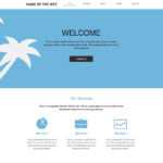 10+ Best Free Blank Website Templates For Neat Sites 2020 with regard to Html5 Blank Page Template