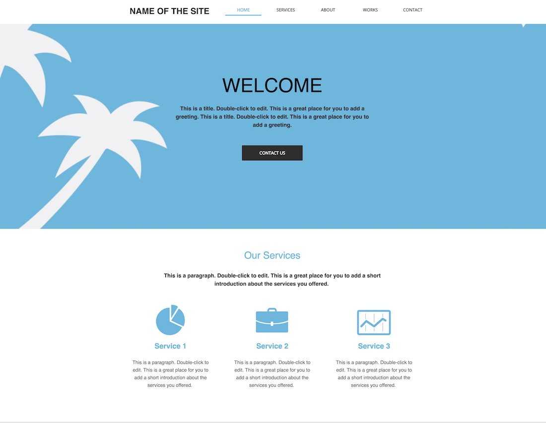 10+ Best Free Blank Website Templates For Neat Sites 2020 With Regard To Html5 Blank Page Template