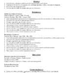 10 Samples Of A Basic Resume | Business Letter Pertaining To Free Basic Resume Templates Microsoft Word