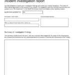 10+ Workplace Investigation Report Examples – Pdf | Examples Pertaining To Investigation Report Template Doc