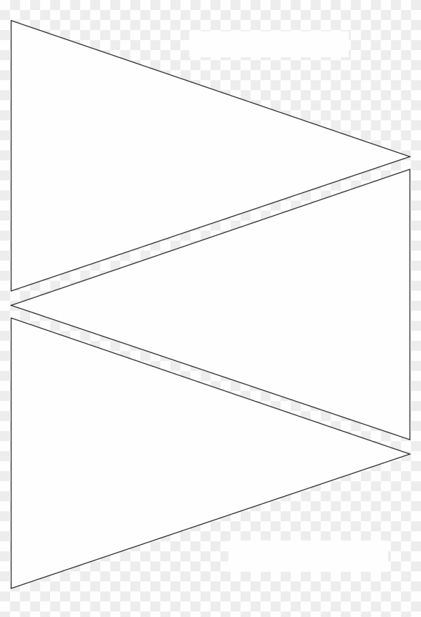 12 Free Printable Templates Pennant Banner Template Inside Triangle Banner Template Free