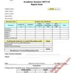 12 Report Card Template | Radaircars With Report Card Format Template