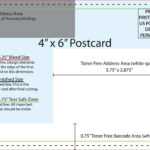 14 Free 4X6 Postcard Template Free Formating With 4X6 For Microsoft Word 4X6 Postcard Template