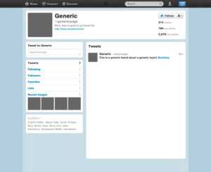 14 Twitter Cover Template Psd Images - Twitter Header with regard to Blank Twitter Profile Template