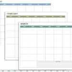 15 Free Monthly Calendar Templates | Smartsheet For Blank Activity Calendar Template
