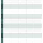 15 Free Weekly Calendar Templates | Smartsheet With Blank Scheme Of Work Template