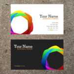 16 Business Card Templates Images – Free Business Card For Plain Business Card Template Microsoft Word