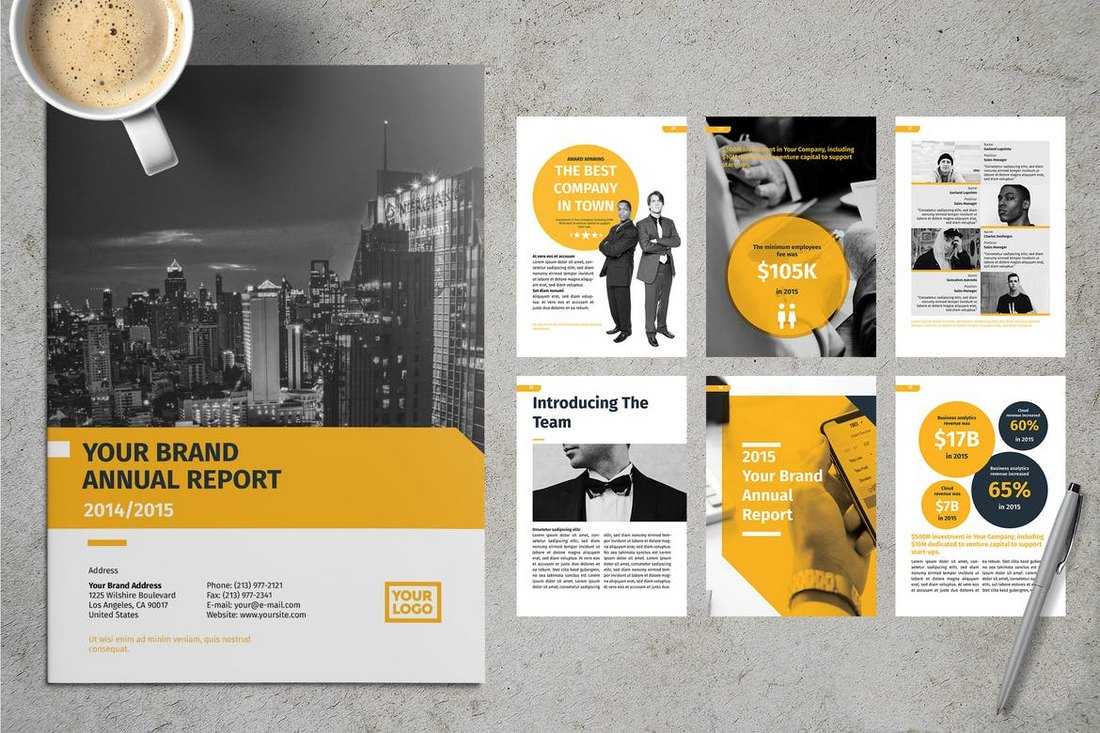 20+ Annual Report Templates (Word & Indesign) 2019 - Do A Regarding Annual Report Template Word