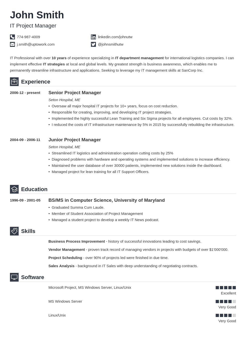 20 Cv Templates: Download A Professional Curriculum Vitae In Pertaining To Free Blank Cv Template Download