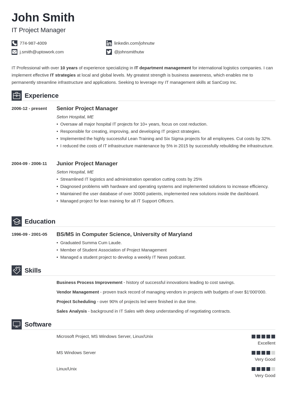 20 Cv Templates: Download A Professional Curriculum Vitae In Pertaining To Free Blank Cv Template Download