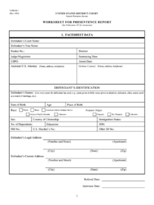 2009-2020 Form Prob 1 Fill Online, Printable, Fillable pertaining to Presentence Investigation Report Template