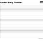 2020 Family Calendar Family Landscape Orientation Free With Regard To Printable Blank Daily Schedule Template