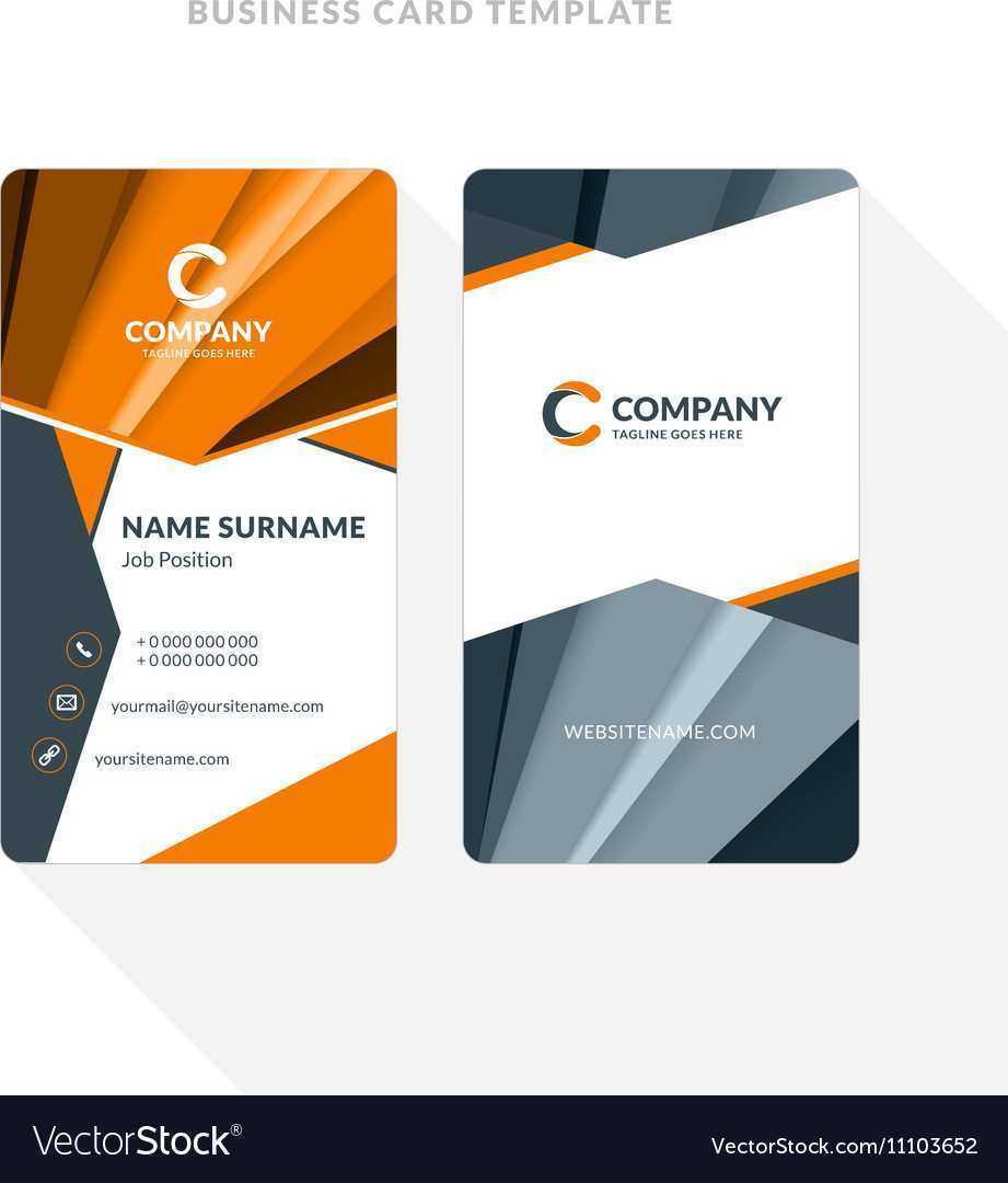 21 Report Adobe Illustrator Double Sided Business Card With Regard To Illustrator Report Templates
