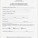 23+ Credit Card Authorization Form Template Pdf Fillable 2020!! Regarding Credit Card Authorization Form Template Word