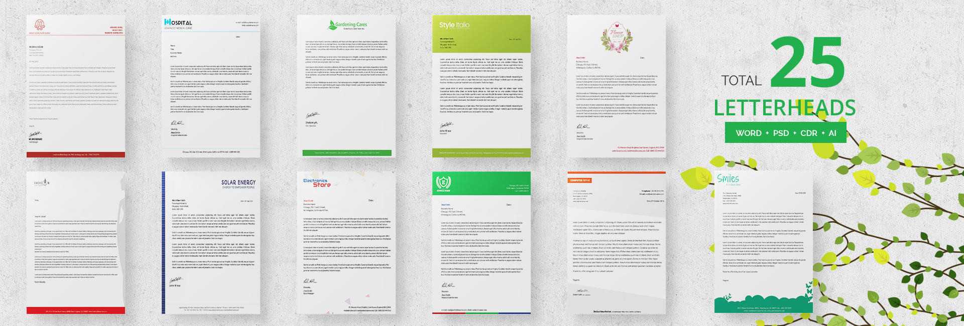 24+ Free Letter Head Templates – Education, Architecture With Regard To Headed Letter Template Word