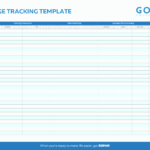25 Printable Irs Mileage Tracking Templates – Gofar With Regard To Mileage Report Template