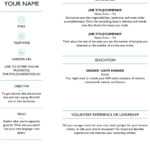 25 Resume Templates For Microsoft Word [Free Download] Inside Microsoft Word Resume Template Free