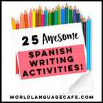 25 Spanish Writing Activities, Spanish Writing Projects For Throughout Book Report Template In Spanish