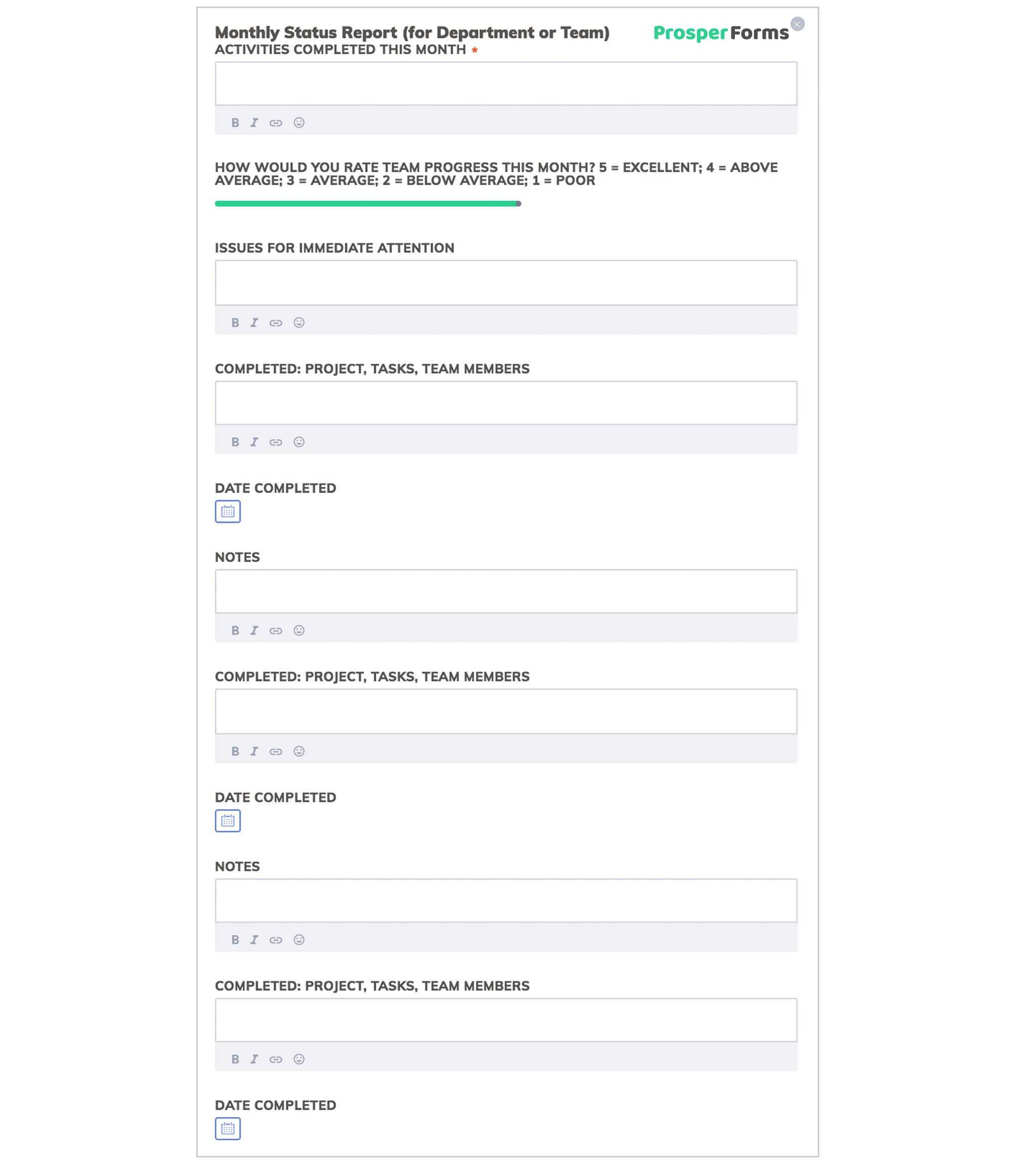3 Smart Monthly Report Templates: How To Write And Free For Monthly Progress Report Template