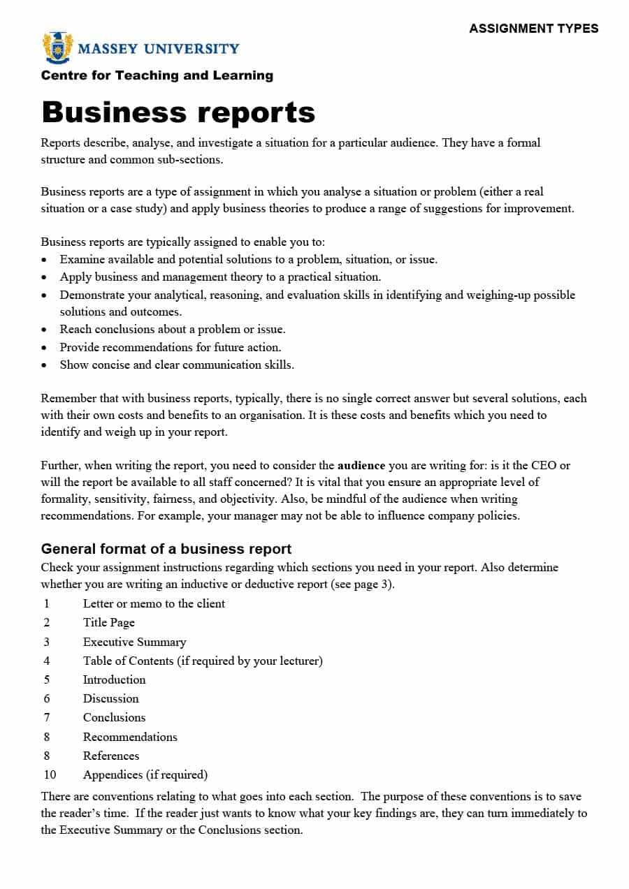 30+ Business Report Templates & Format Examples ᐅ Templatelab In Report Writing Template Download