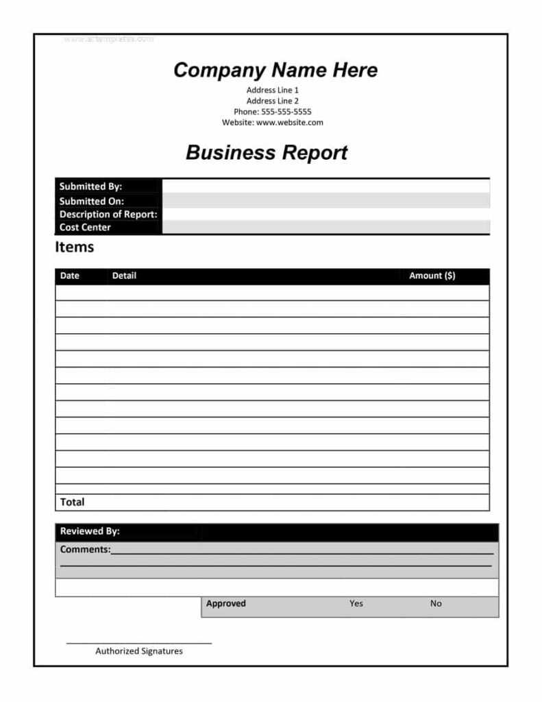 30+ Business Report Templates & Format Examples ᐅ Templatelab Inside ...