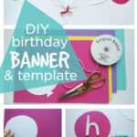 30 Creative Diy Birthday Banner Ideas – Page 16 – Foliver Blog For Diy Party Banner Template