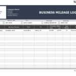 31 Printable Mileage Log Templates (Free) ᐅ Templatelab with regard to Mileage Report Template