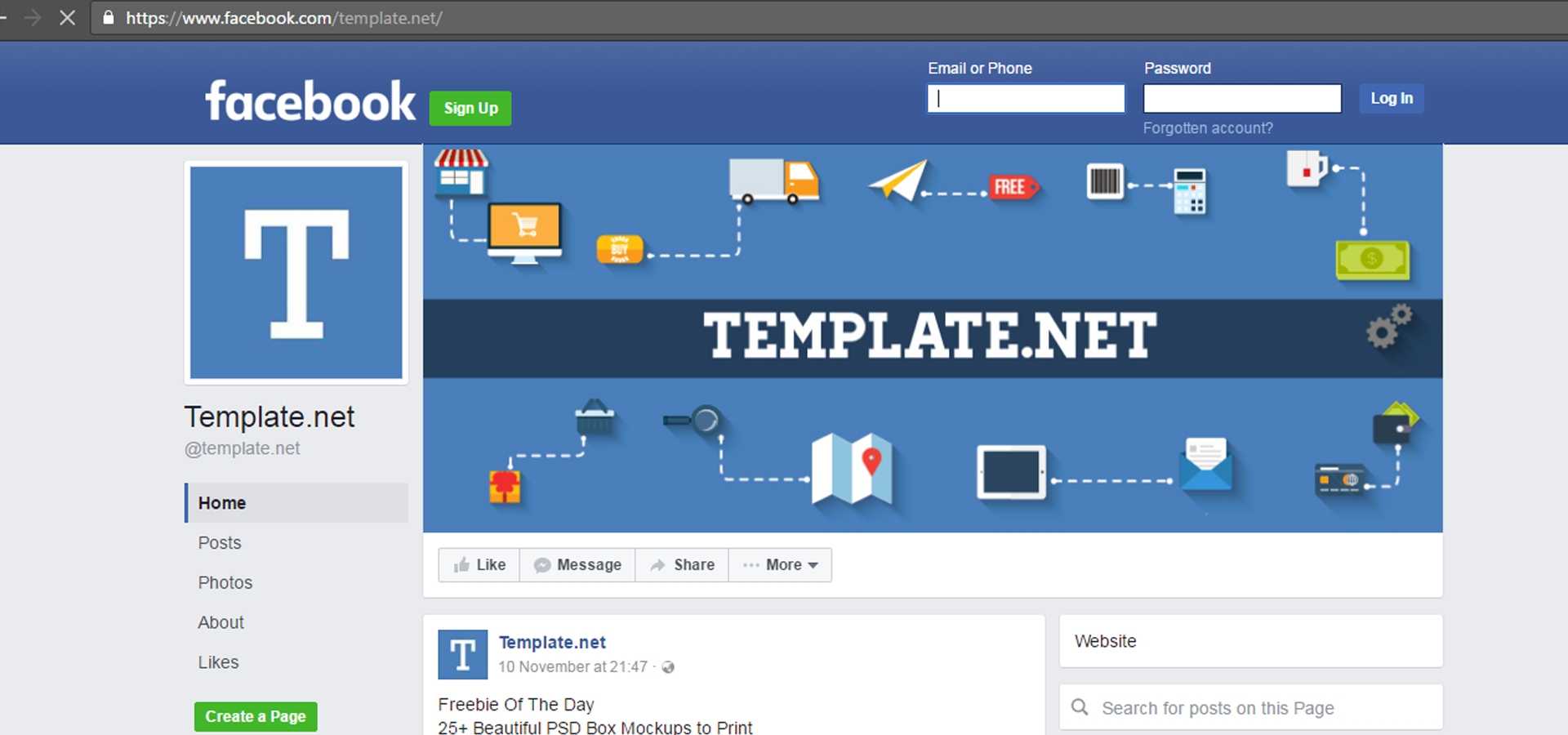 33+ Facebook Timeline Cover Page Templates & Designs | Free Within Facebook Banner Template Psd