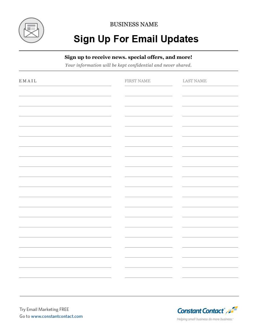 37 Free Email List Templates (Pdf, Ms Word & Excel) ᐅ Intended For Blank Checklist Template Word