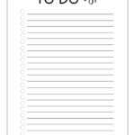 3Cf515 Blank Checklist Templates | Wiring Library in Blank To Do List Template