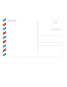 40+ Great Postcard Templates &amp; Designs [Word + Pdf] ᐅ in Free Blank Postcard Template For Word