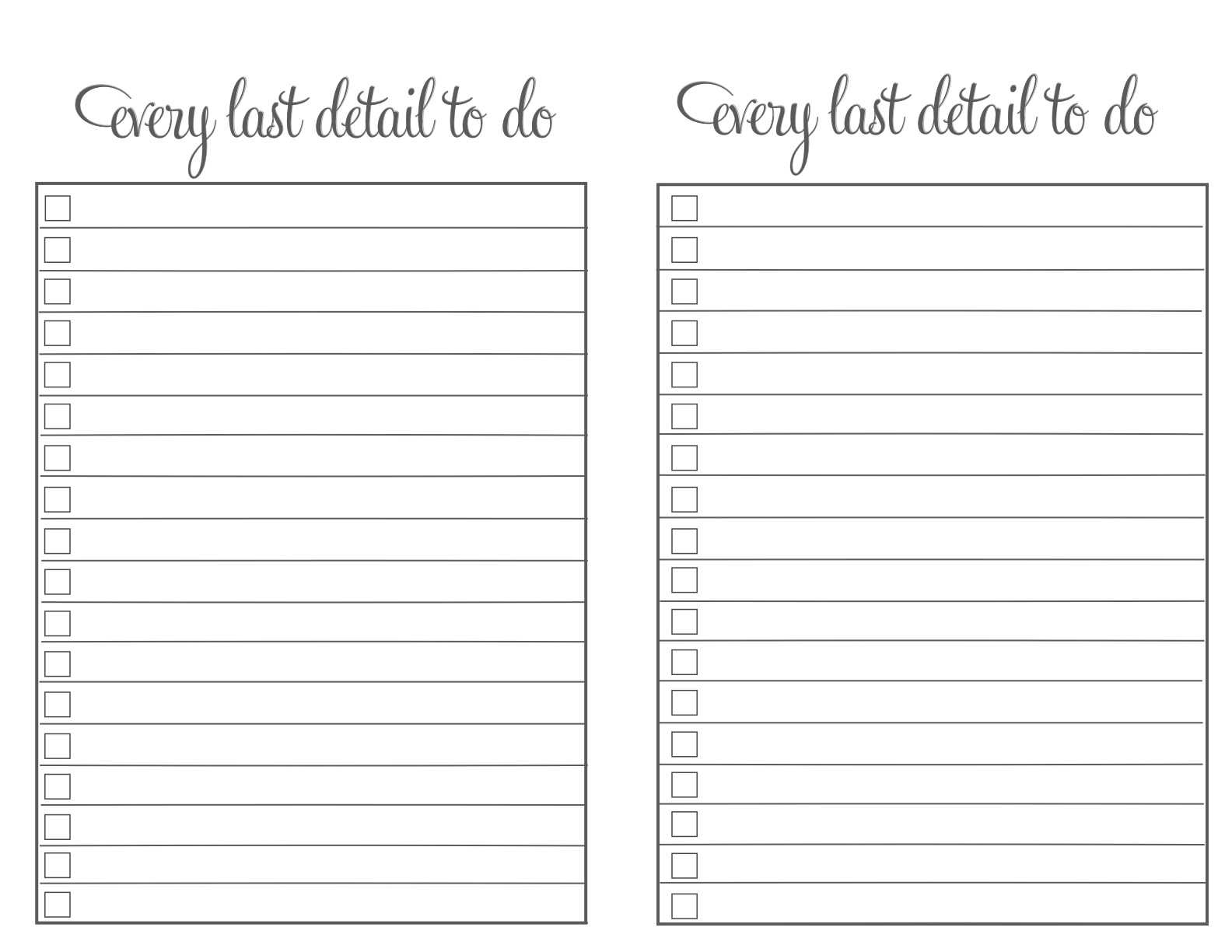 40 Printable To Do List Templates | Kittybabylove Throughout Blank To Do List Template