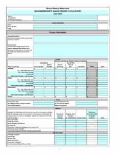 40+ Project Status Report Templates [Word, Excel, Ppt] ᐅ intended for Job Progress Report Template