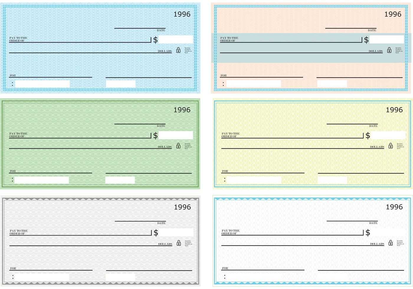 47+ Fake Blank Check Templates Fillable Doc, Psd, Pdf!! With Blank Business Check Template Word