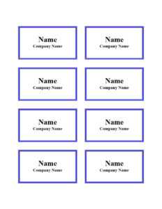 47 Free Name Tag + Badge Templates ᐅ Templatelab inside Visitor Badge Template Word