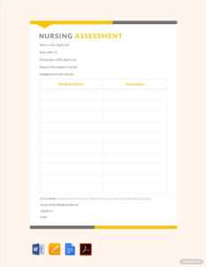 5+ Nursing Care Plan Templates In Word, Pdf, Apple Pages in Nursing Care Plan Template Word