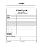 50 Free Audit Report Templates (Internal Audit Reports) ᐅ for It Audit Report Template Word