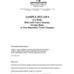 50 Simple Corporate Bylaws Templates & Samples ᐅ Templatelab Regarding Corporate Bylaws Template Word