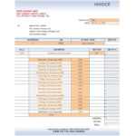 50 Simple Service Invoice Templates [Ms Word] – Template Archive Inside Hours Of Operation Template Microsoft Word