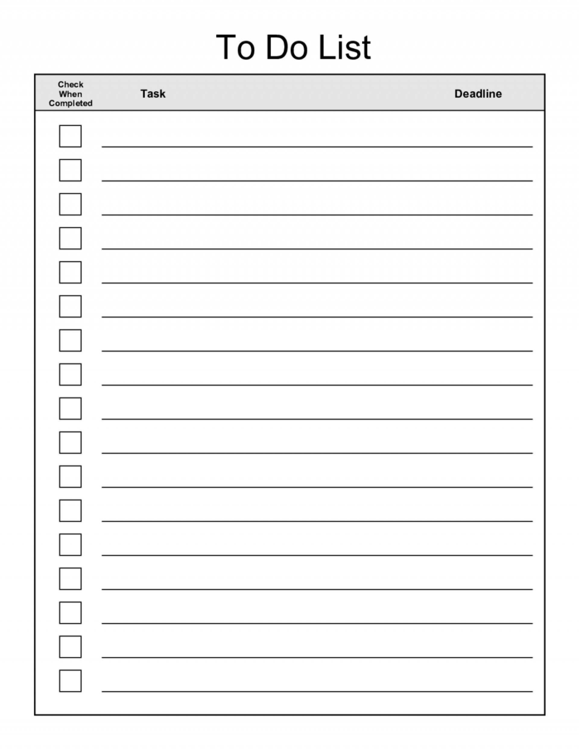 5087 Blank Checklist Templates | Wiring Resources Pertaining To Blank Checklist Template Word