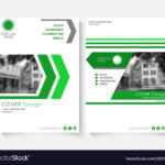 50D Report Cover Page Templates Free Download Green Report With Report Cover Page Template Word