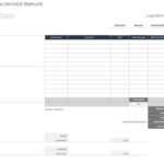 55 Free Invoice Templates | Smartsheet With Blank Scheme Of Work Template