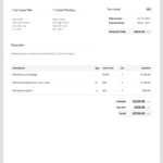 58 Standard Freelance Invoice Template Mac In Word Within Web Design Invoice Template Word