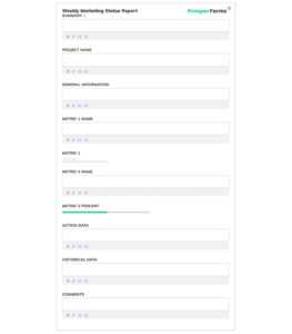 6 Awesome Weekly Status Report Templates | Free Download pertaining to Work Summary Report Template