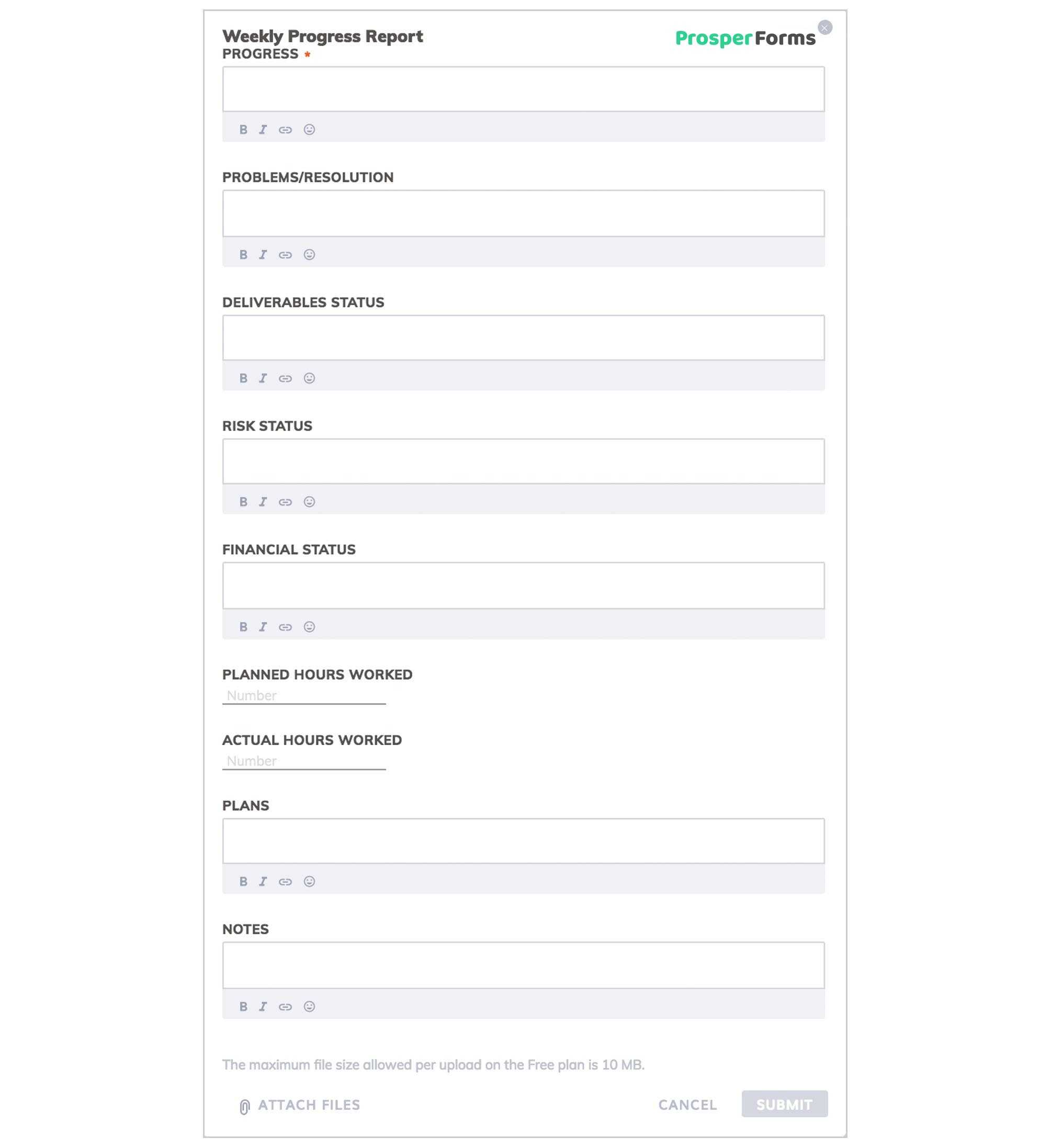 6 Awesome Weekly Status Report Templates | Free Download With Weekly Manager Report Template