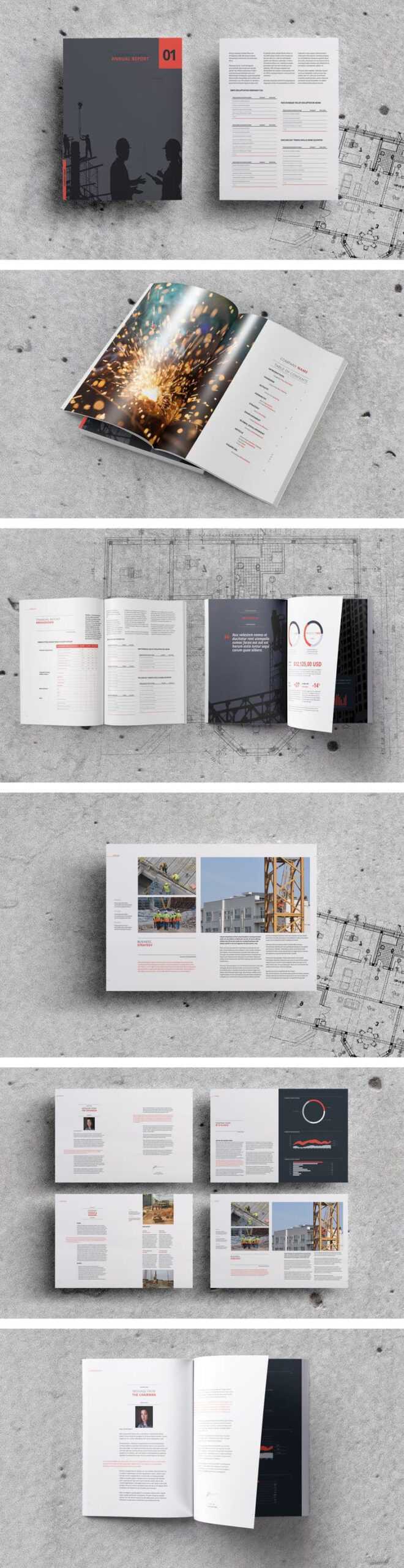 60 Best Annual Report Design Templates With Free Annual Report Template Indesign