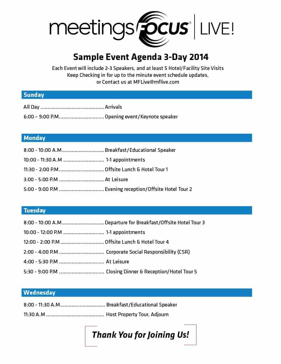 67 Printable Event Agenda Template Doc In Wordevent In Event Agenda Template Word