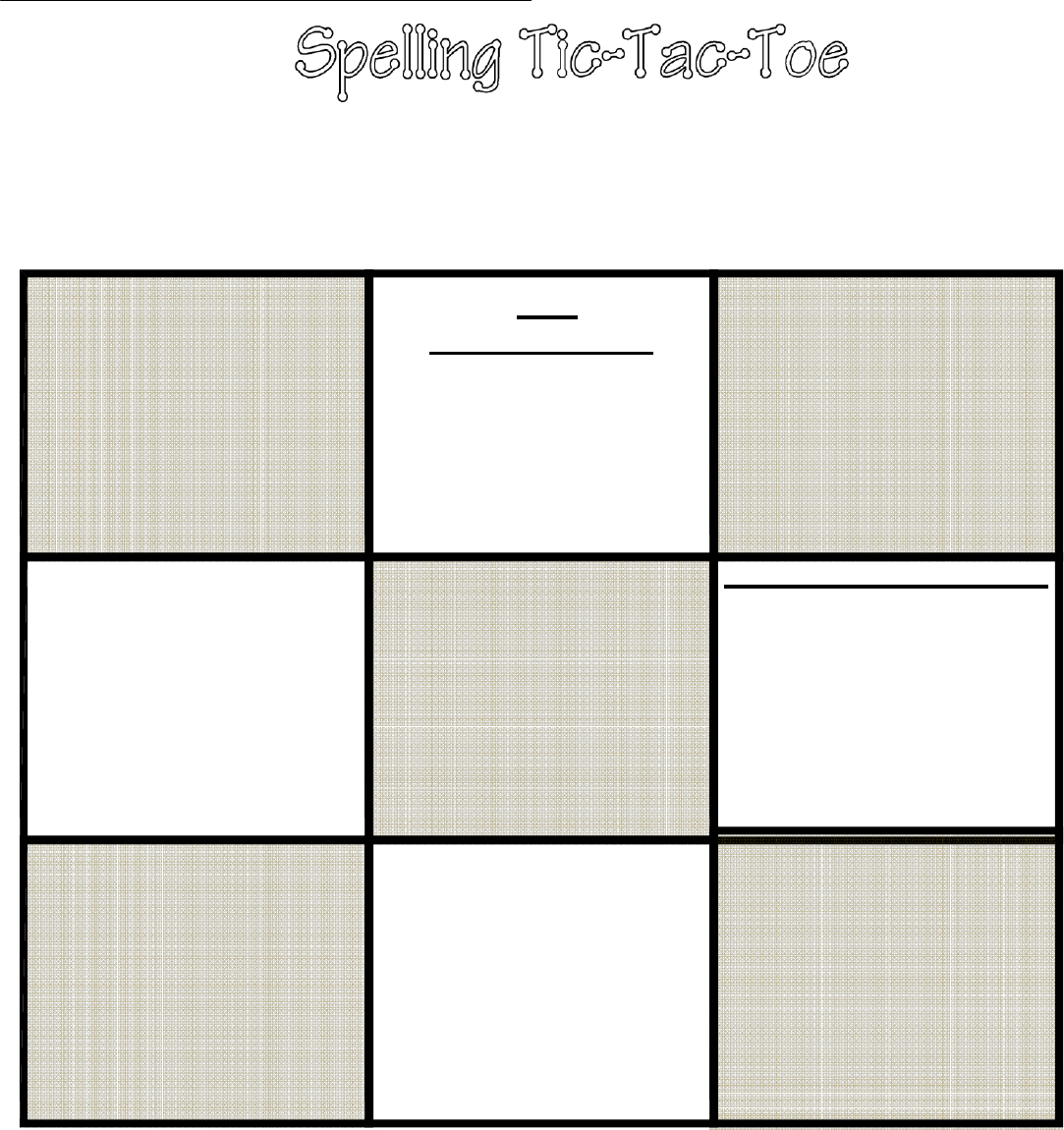 67A Tic Tac Toe Template | Wiring Library Throughout Tic Tac Toe Template Word
