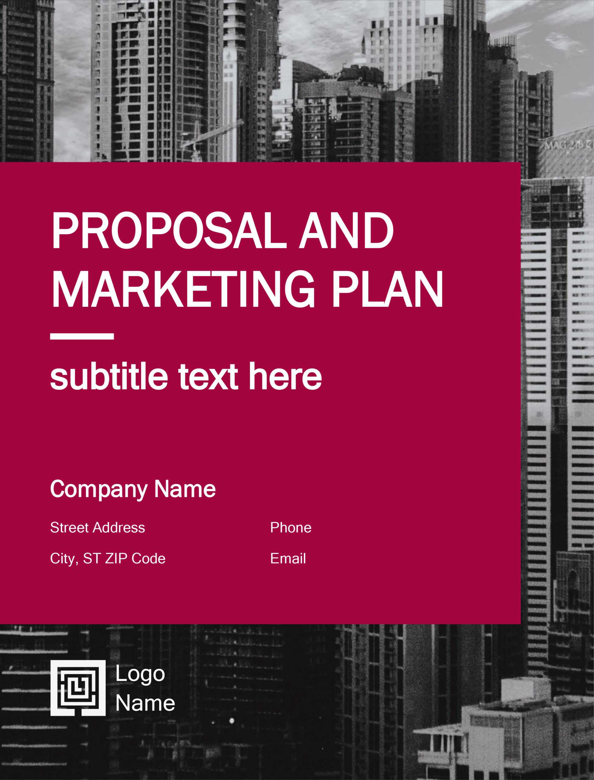 7 Free Business Plan Proposal Templates In Word Docx And Throughout Free Business Proposal Template Ms Word