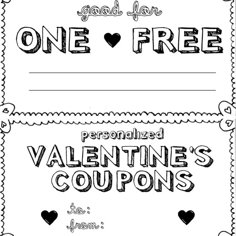 71Fce Customizable Coupon Template | Wiring Library With Regard To Blank Coupon Template Printable